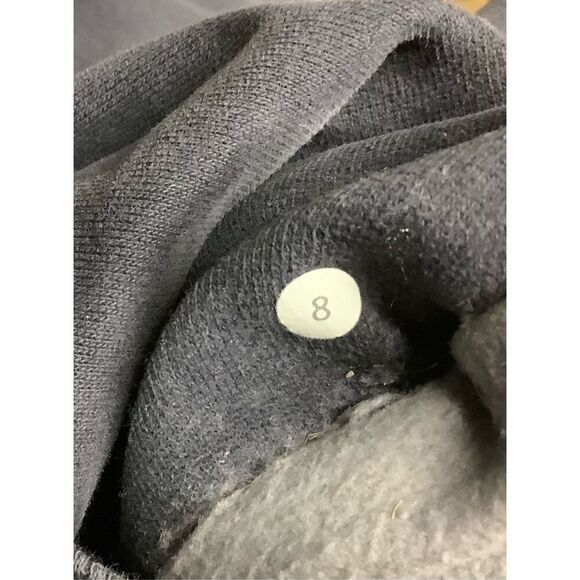 7* LULULEMON SCUBA RARE 2 TONE GRAY FLEECE LINED HOOD HOODIE SWEATSHIRT JACKET 8 - Picture 8 of 8